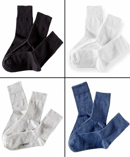 Vincent Creation Katoenen Sokken – 3 Paar – Beige – Zonder Elastiek – Zonder Teennaad – Maat 35/38 5 Vincent Creation Katoenen Sokken – 3 Paar – Beige – Zonder Elastiek – Zonder Teennaad – Maat 35/38 - Afbeelding 3