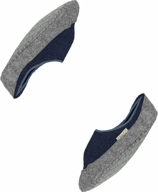 FALKE Cosyshoe Pantoffels Comfortabel Warm Winter Antislip Ondoorzichtig Zacht Mid-rise Met Vilten Zool Zonder Motief Met Noppen Merinowol Blauw Dames Sokken - Maat 39-40 7 FALKE Cosyshoe Pantoffels Comfortabel Warm Winter Antislip Ondoorzichtig Zacht Mid-rise Met Vilten Zool Zonder Motief Met Noppen Merinowol Blauw Dames Sokken - Maat 39-40 - Afbeelding 5