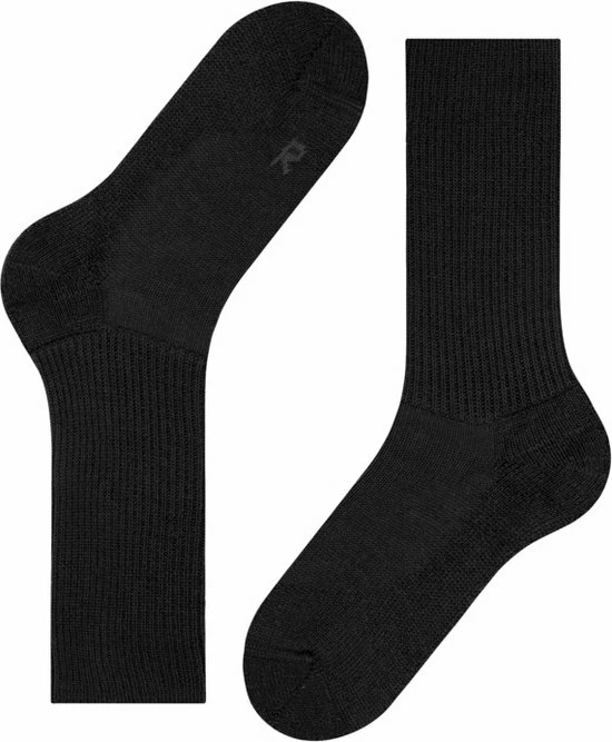 FALKE Walkie Ergo Ademend Hoge Kwaliteit Verwarmend Thermo Met Elastiek Warme Dikke Trekking Hoog Lang Merinowol Zwart Unisex Sokken - Maat 39-41 6 FALKE Walkie Ergo Ademend Hoge Kwaliteit Verwarmend Thermo Met Elastiek Warme Dikke Trekking Hoog Lang Merinowol Zwart Unisex Sokken - Maat 39-41 - Afbeelding 4