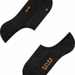 FALKE Keep Warm Voering Sokken Onzichtbaar Zonder Motief High Cut Met Pluche Zool Merinowol Grijs Unisex Kousenvoetje - Maat 39-41 -Beenmode Winkel 550x668 14