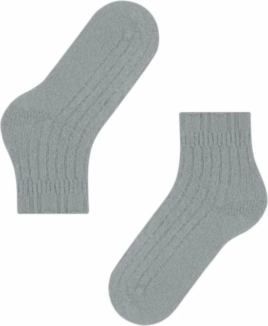 FALKE Bedsock Rib Versterkte Patroonloze Cottage Sokken Ademend Zacht En Houdt De Huid Warm In Bed Merinowol Kasjmier Grijs Dames Sokken - Maat 39-42 7 FALKE Bedsock Rib Versterkte Patroonloze Cottage Sokken Ademend Zacht En Houdt De Huid Warm In Bed Merinowol Kasjmier Grijs Dames Sokken - Maat 39-42 - Afbeelding 5