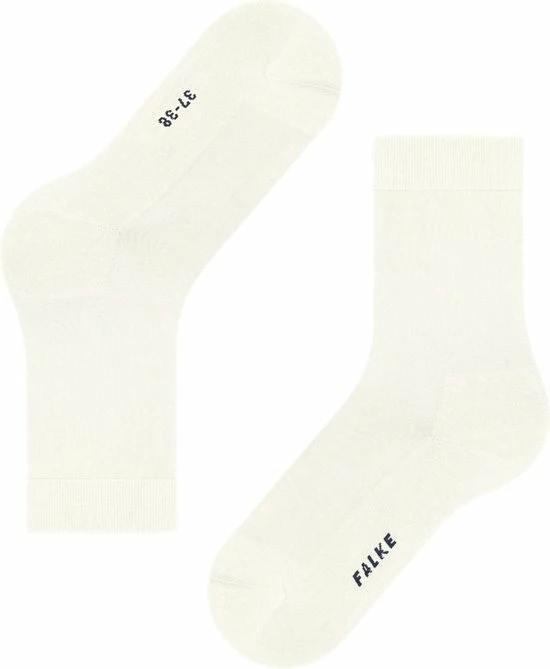 FALKE ClimaWool Versterkt Zonder Patroon Ademend Warm Droog Milieuvriendelijk Elegant Duurzaam Lyocell Maagdelijke Wol Wit Dames Sokken - Maat 41-42 12 FALKE ClimaWool Versterkt Zonder Patroon Ademend Warm Droog Milieuvriendelijk Elegant Duurzaam Lyocell Maagdelijke Wol Wit Dames Sokken - Maat 41-42 - Afbeelding 10