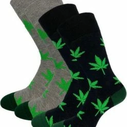 4 Paar SQOTTON - Naadloze Sokken - Wiet - Maat 41-46