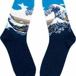 Winkrs - Kunst Sokken - De Grote Golf Van Kanagawa - Japans Schilderij - Maat 39-45 -Beenmode Winkel 550x676 5