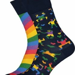 Toffe Sokken - Gekke Sokken - Over The Rainbow By Many Mornings Maat: 39 T/m 42