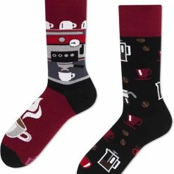 Many Mornings - Dark Espresso Gekke Sokken Unisex Koffie Grappige Sokken 43/46 -Beenmode Winkel 550x692 1