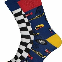 Many Mornings Sokken Formula Racing - Unisex - Maat 39-42 -Beenmode Winkel 550x693 1