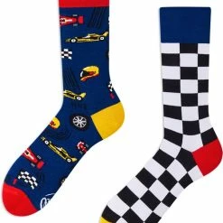 Many Mornings Sokken Formula Racing - Unisex - Maat 39-42 -Beenmode Winkel 550x701 1