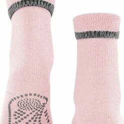 FALKE Cuddle Pads Slofsokken Comfortabel Warm Winter Antislip Ondoorzichtig Zacht Mid-rise Zonder Motief Met Noppen Katoen Merino Wol Roze Dames Sokken - Maat 35-38 -Beenmode Winkel 550x702
