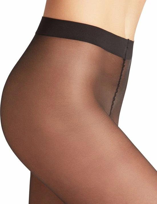 FALKE Pure Matt Dun Fijn Versterkt Zacht Zonder Motief Effen Mat Elegant Doorschijnend Sheer 20 Denier Zwart Dames Panty - Maat M-L 11 FALKE Pure Matt Dun Fijn Versterkt Zacht Zonder Motief Effen Mat Elegant Doorschijnend Sheer 20 Denier Zwart Dames Panty - Maat M-L - Afbeelding 9