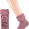 Apollo Dames Huissokken Wol Met Antislip Donkerrood 35-38 -Beenmode Winkel 550x720 1
