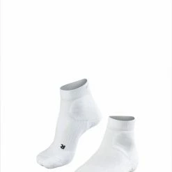 FALKE TE2 Short Tennissokken Kort Zacht Geribd Dempend Effect Vochtregulerend Gewrichtsbescherming Zonder Motief Katoen Wit Dames Sportsokken - Maat 39-40 -Beenmode Winkel 550x732 2