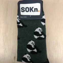 Merkloos SOKn. Trendy Sokken PANDA Maat 40-46 (Ook Leuk Om Kado Te Geven !)
