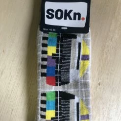 Merkloos SOKn. Trendy Sokken *TESTBEELD* Maat 40-46 (ook Leuk Om Kado Te Geven !)