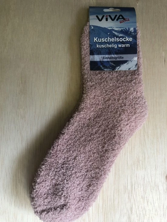 Merkloos Sponge Sokken-Fluffy Sokken-Warme Sokken- Huissokken - Onze Size- (oud) Roze 3 Merkloos Sponge Sokken-Fluffy Sokken-Warme Sokken- Huissokken - Onze Size- (oud) Roze