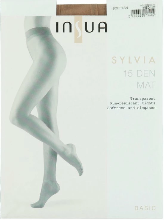 INSUA - Ladder Resistente Panty Sylvia 15 DEN - Soft Tan - M - 3 Stuks/verpakking 10 INSUA - Ladder Resistente Panty Sylvia 15 DEN - Soft Tan - M - 3 Stuks/verpakking - Afbeelding 8