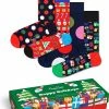 Happy Socks Gift Bonanza Socks Gift Set (4-pack) - Unisex Sokken - Kerst- En Cadeausokken - Unisex - Maat: 36-40 -Beenmode Winkel 550x740 3