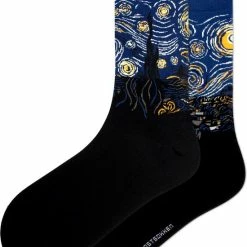 Merkloos Kunstsokken – Klassiekers Bundel – De Sterrennacht – Victory Boogie Woogie – De Grote Golf Van Kanagawa – Unisex Sokken – Maat 41-46 -Beenmode Winkel 550x744 1