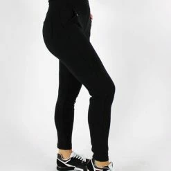 Merkloos Dames Tregging Isabella L/XL - Zwart - Luxe & Comfort - Hoge Taille -Beenmode Winkel 550x745 1