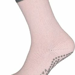 FALKE Cuddle Pads Slofsokken Comfortabel Warm Winter Antislip Ondoorzichtig Zacht Mid-rise Zonder Motief Met Noppen Katoen Merino Wol Roze Dames Sokken - Maat 35-38