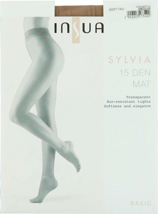 INSUA - Ladder Resistente Panty Sylvia 15 DEN - Soft Tan - M - 3 Stuks/verpakking 8 INSUA - Ladder Resistente Panty Sylvia 15 DEN - Soft Tan - M - 3 Stuks/verpakking - Afbeelding 6