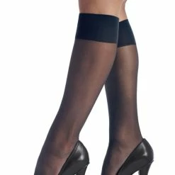 Oroblu MiBas Jeune 20 Kniekousen - Kleur Admiral/ Blauw - Maat One Size