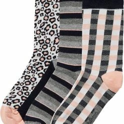 Bamboe Sokken | 6-Paar | Bamboe Dames Sokken Fashion | Multi Grijs | Maat 35/38 | Bamboe Dames Sokken | Naadloze Sokken | Bamboo | Apollo -Beenmode Winkel 550x751 3