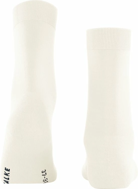 FALKE ClimaWool Versterkt Zonder Patroon Ademend Warm Droog Milieuvriendelijk Elegant Duurzaam Lyocell Maagdelijke Wol Wit Dames Sokken - Maat 41-42 5 FALKE ClimaWool Versterkt Zonder Patroon Ademend Warm Droog Milieuvriendelijk Elegant Duurzaam Lyocell Maagdelijke Wol Wit Dames Sokken - Maat 41-42 - Afbeelding 3