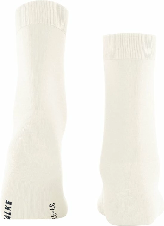 FALKE ClimaWool Versterkt Zonder Patroon Ademend Warm Droog Milieuvriendelijk Elegant Duurzaam Lyocell Maagdelijke Wol Wit Dames Sokken - Maat 41-42 6 FALKE ClimaWool Versterkt Zonder Patroon Ademend Warm Droog Milieuvriendelijk Elegant Duurzaam Lyocell Maagdelijke Wol Wit Dames Sokken - Maat 41-42 - Afbeelding 4