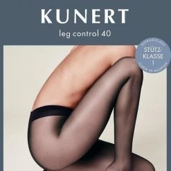 Kunert Leg Control 40 Panty - Zwart - Maat 44-46 -Beenmode Winkel 550x763 3