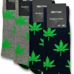 4 Paar SQOTTON - Naadloze Sokken - Wiet - Maat 41-46 -Beenmode Winkel 550x767 1