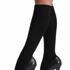 Oroblu Mi-Bas Different 80 Kniekousen - Kleur Zwart - Maat 36-38