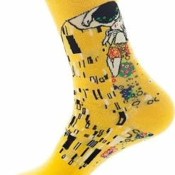 Merkloos Kunstzinnige Sokken - 3 Paar (Van Gogh, Klimt, Munch) One Size / Fits All -Beenmode Winkel 550x769