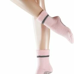 FALKE Cuddle Pads Slofsokken Comfortabel Warm Winter Antislip Ondoorzichtig Zacht Mid-rise Zonder Motief Met Noppen Katoen Merino Wol Roze Dames Sokken - Maat 35-38 -Beenmode Winkel 550x776