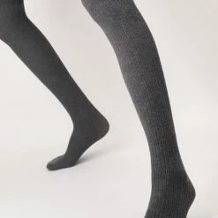 Oroblu Soft Rib Overknee - Kleur Grijs Melange - Maat One Size -Beenmode Winkel 550x790 52