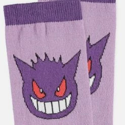 Difuzed Pokémon Sokken -39/42- Gengar Paars -Beenmode Winkel 550x794 7