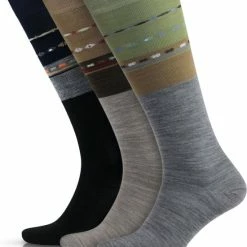 GoWith - Katoen Sokken - Kniekousen - 3 Paar - Warme Sokken - Dames Sokken - Grappige Cadeau - Maat 39-42