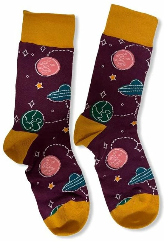 La Pèra Cool Socks Unisex Set Van 3 Paar Happy Sokken In Een Giftbox Mix - Maat 39-42 6 La Pèra Cool Socks Unisex Set Van 3 Paar Happy Sokken In Een Giftbox Mix - Maat 39-42 - Afbeelding 4