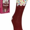 Merkloos OHNO Cadeau Artikelen Funny Chocolade Ijs Sokken - Bruin, Cadeauverpakking -Beenmode Winkel 550x816 3